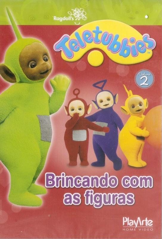 Dvd Teletubbies Vol 2 - Brincando Com Figuras - playart - Livros